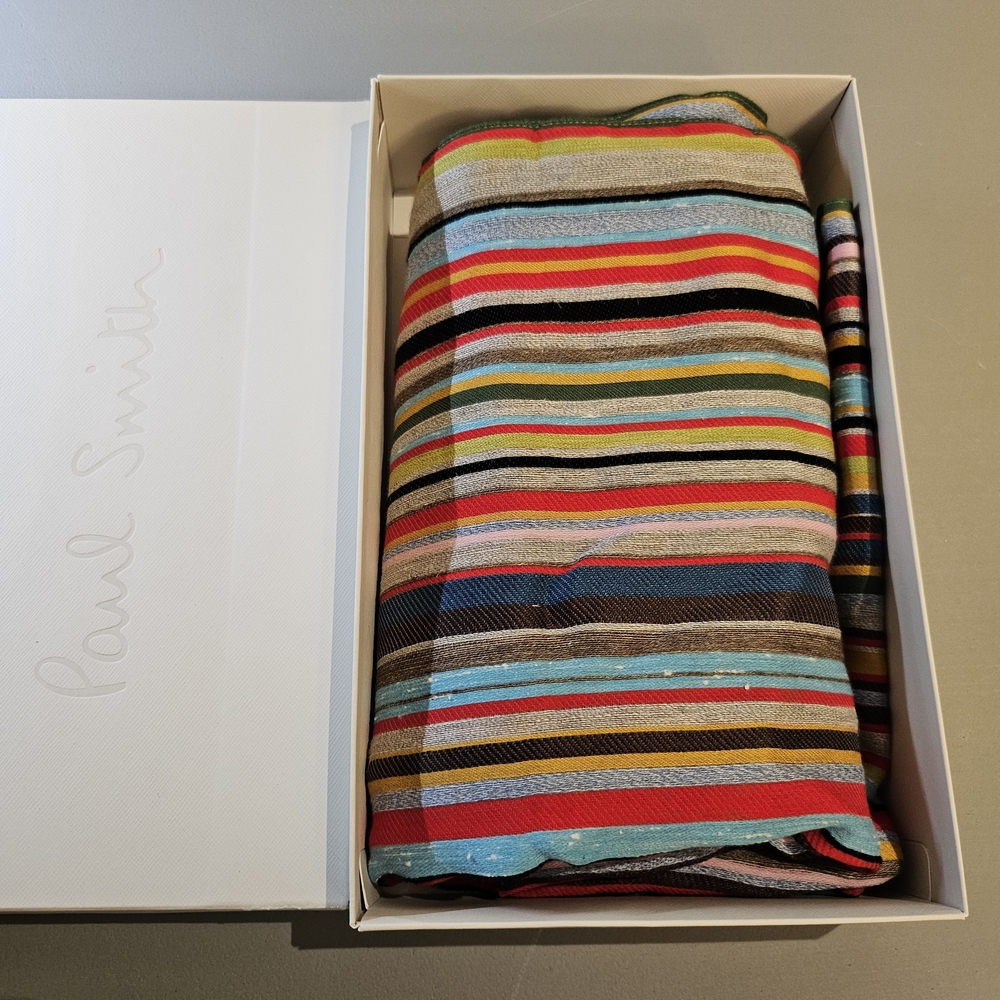 Paul Smith Multicolor Striped Scarf